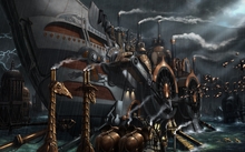 steampunk ships ark vehicles 1920x1200 wallpaper 